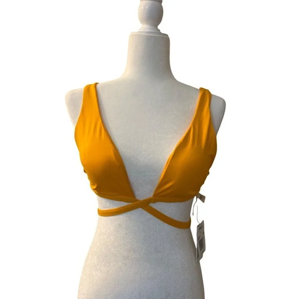 L*Space Avery Top in mango size large MSRP $110